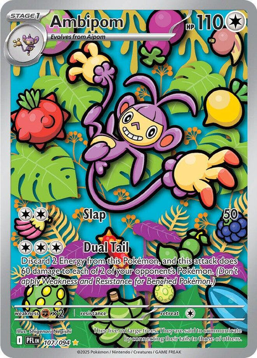 Ambipom (107/094) [Mega Evolution: Phantasmal Flames]