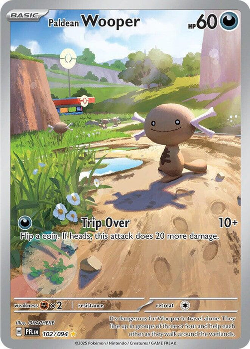 Paldean Wooper (102/094) [Mega Evolution: Phantasmal Flames]