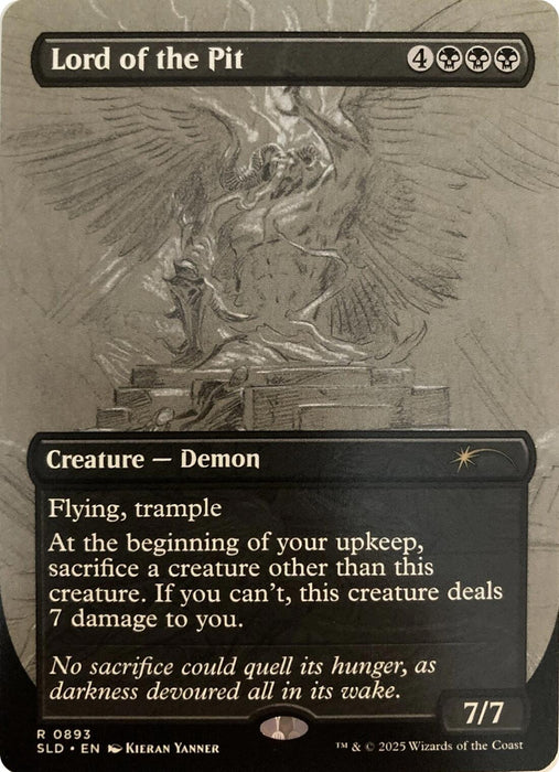 Lord of the Pit (Sketch Showcase) [Secret Lair Drop Series]