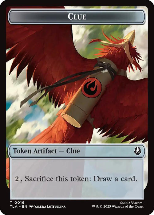 Ally (0008) // Clue (0016) Double-Sided Token [Avatar: The Last Airbender Tokens]