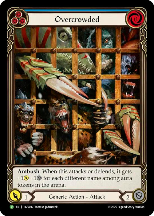 Overcrowded [LGS426] (Promo)  Cold Foil