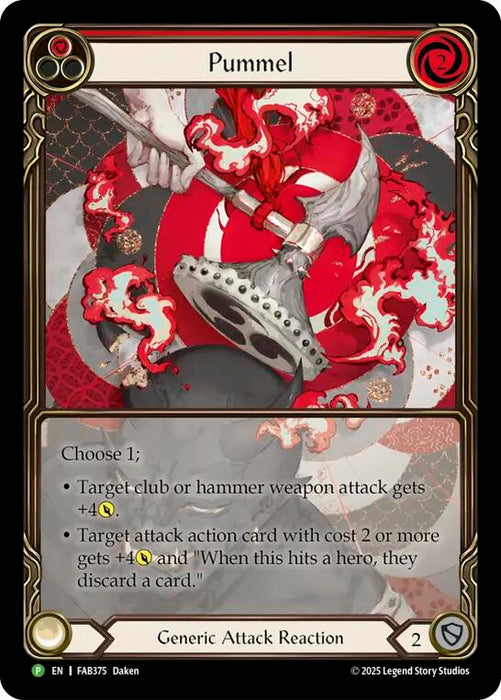 Pummel [FAB375] (Promo)  Rainbow Foil
