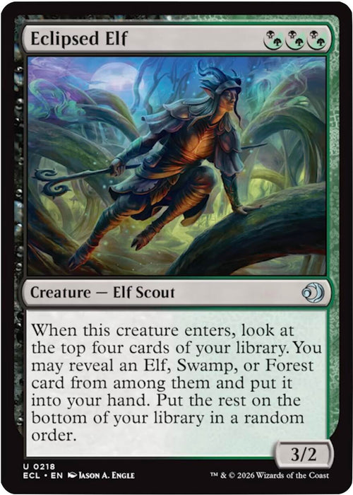 Eclipsed Elf [Lorwyn Eclipsed]
