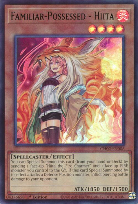 Familiar-Possessed - Hiita [CH02-EN006] Ultra Rare