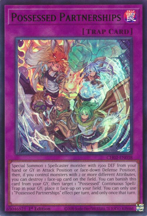 Possessed Partnerships [CH02-EN038] Ultra Rare