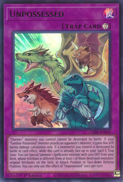 Unpossessed [CH02-EN039] Ultra Rare