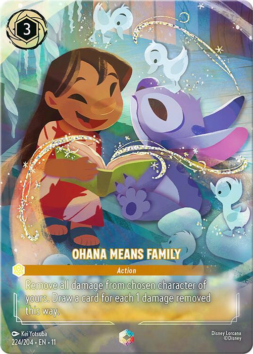 Ohana Means Family (Enchanted) (224/204) [Winterspell]