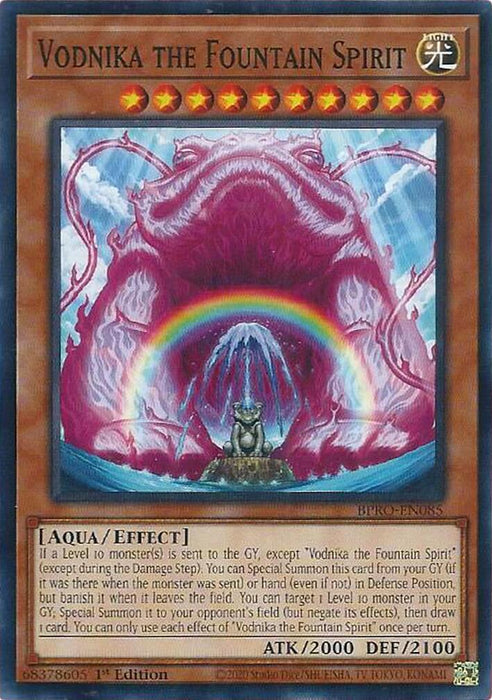 Vodnika the Fountain Spirit [BPRO-EN085] Common