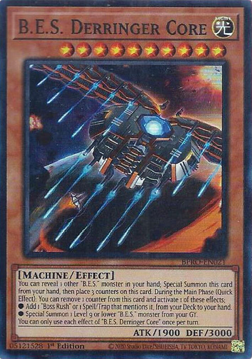 B.E.S. Derringer Core [BPRO-EN021] Super Rare