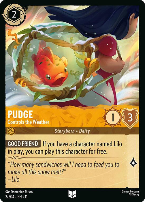 Pudge - Controls the Weather (3/204) [Winterspell]