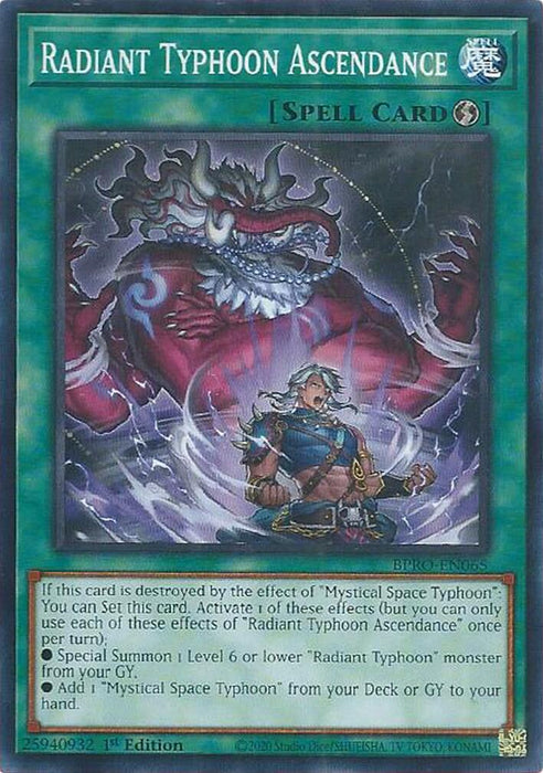 Radiant Typhoon Ascendance [BPRO-EN065] Common