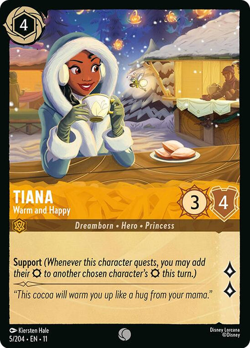 Tiana - Warm and Happy (5/204) [Winterspell]