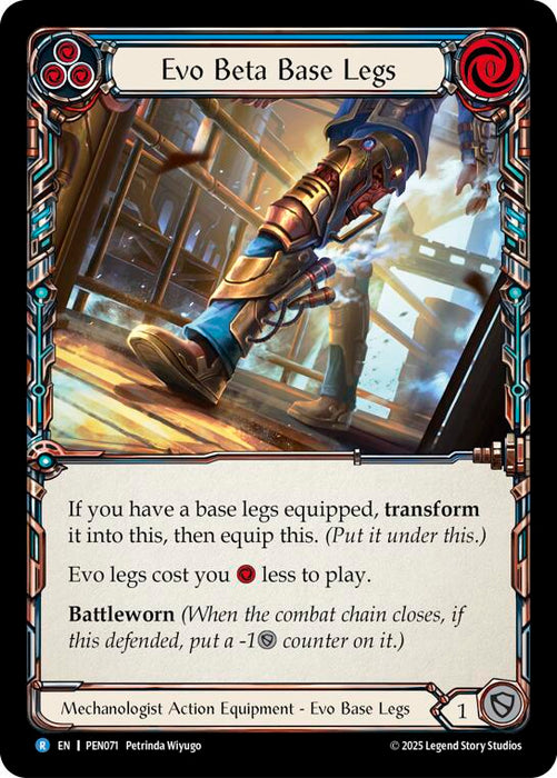Evo Beta Base Legs (Blue) (Regular) [PEN071] (Compendium of Rathe)