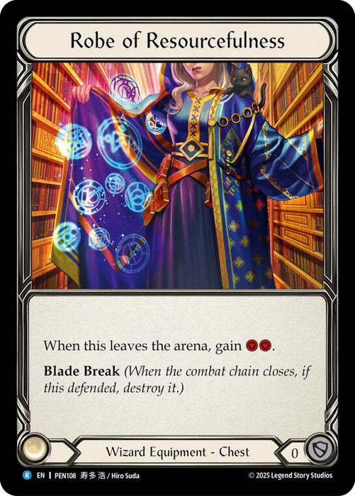 Robe Of Resourcefulness [PEN108] (Compendium of Rathe)  Cold Foil