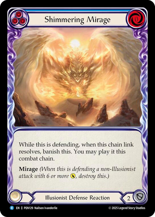Shimmering Mirage (Blue) (Regular) [PEN129] (Compendium of Rathe)