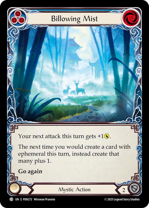 Billowing Mist (Blue) (Regular) [PEN272] (Compendium of Rathe)