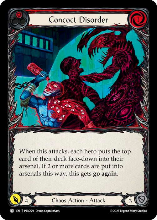 Concoct Disorder (Red) (Regular) [PEN279] (Compendium of Rathe)