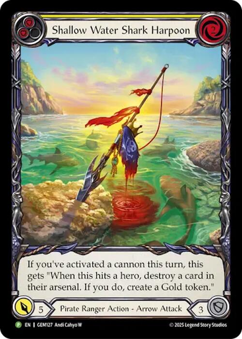 Shallow Water Shark Harpoon [GEM127] (GEM Pack 4)
