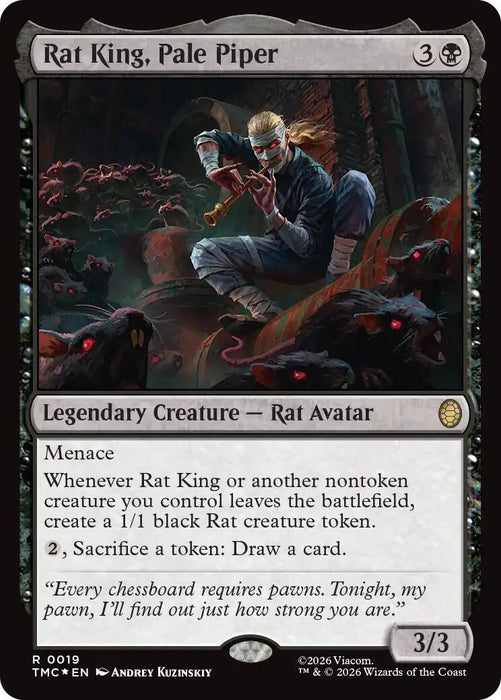Rat King, Pale Piper (Surge Foil) [Teenage Mutant Ninja Turtles Commander]