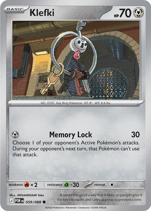 Klefki (059/088) [Mega Evolution: Perfect Order]