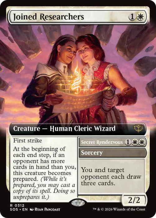 Joined Researchers (Extended Art) [Secrets of Strixhaven]
