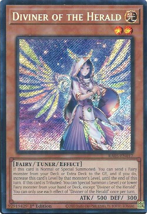 Diviner of the Herald (Secret Rare) [RA05-EN017] Secret Rare