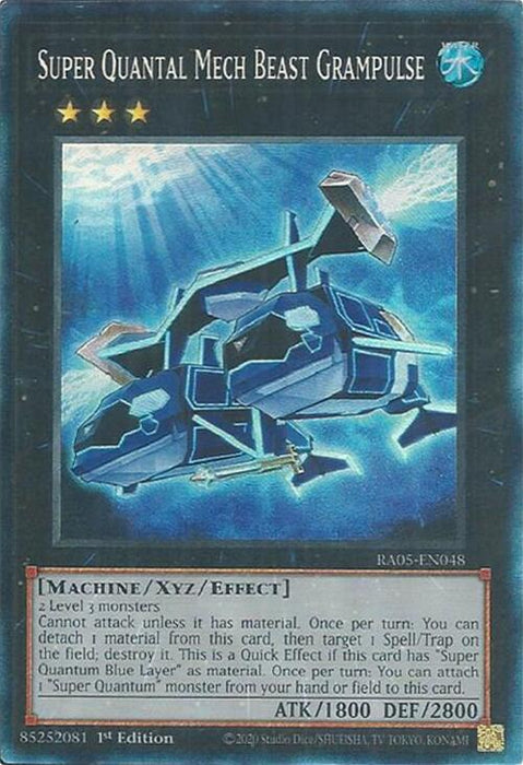 Super Quantal Mech Beast Grampulse (Collector's Rare) [RA05-EN048] Collector's Rare