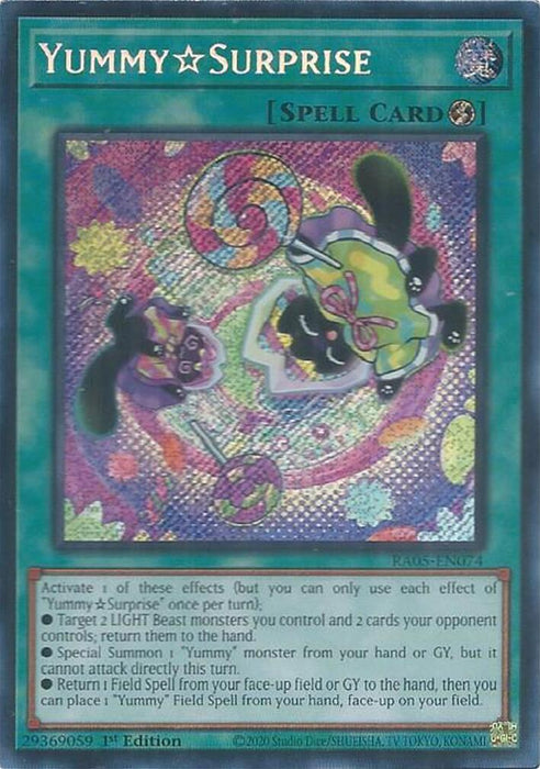 YummySurprise (Secret Rare) [RA05-EN074] Secret Rare