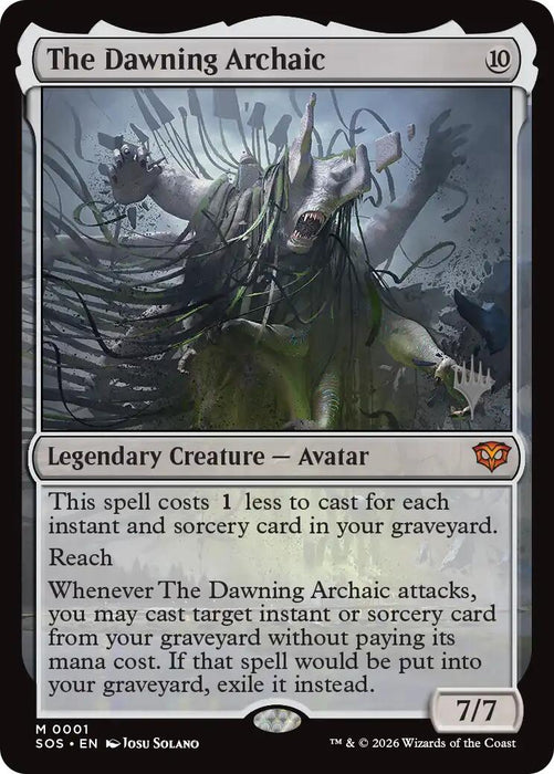 The Dawning Archaic [Secrets of Strixhaven Promos]