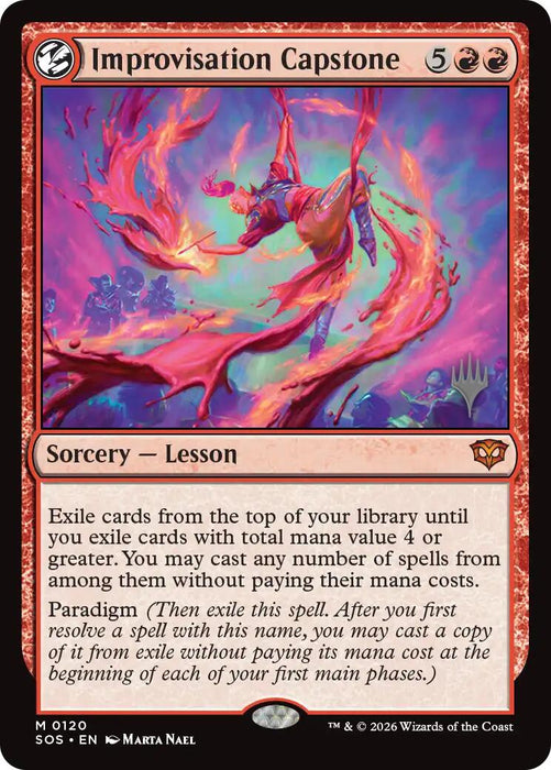 Improvisation Capstone [Secrets of Strixhaven Promos]