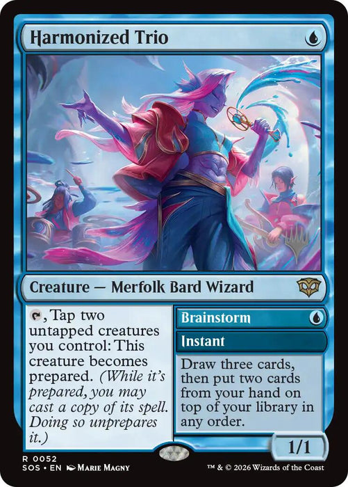 Harmonized Trio [Secrets of Strixhaven Promos]