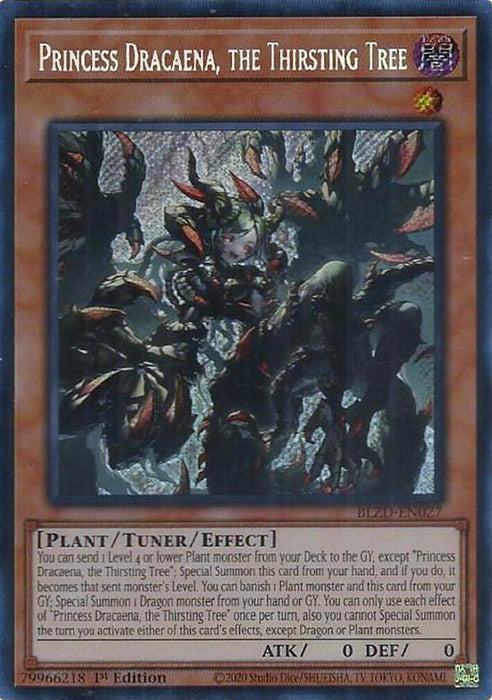 Princess Dracaena, the Thirsting Tree [BLZD-EN027] Secret Rare