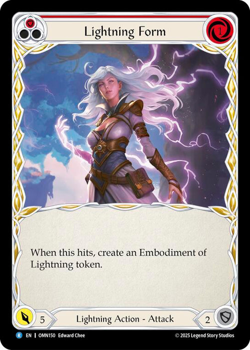 Lightning Form (Red) [OMN150] (Omens of the Third Age)