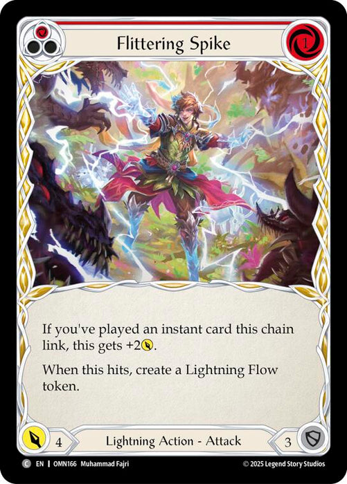 Flittering Spike (Red) [OMN166] (Omens of the Third Age)