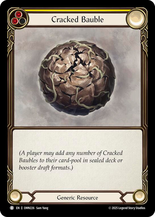 Cracked Bauble (Yellow) [OMN226] (Omens of the Third Age)