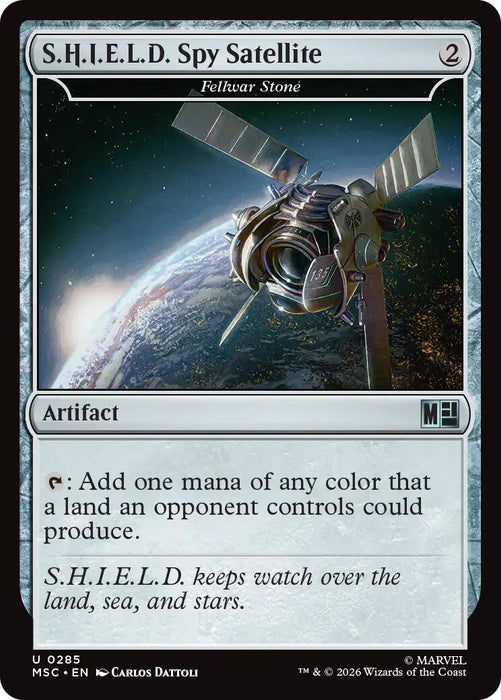 S.H.I.E.L.D. Spy Satellite - Fellwar Stone [Marvel Super Heroes Commander]