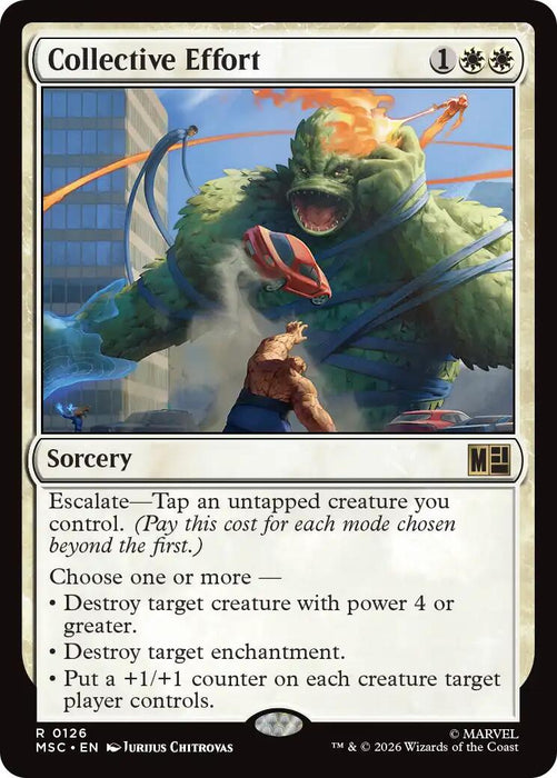 Collective Effort [Marvel Super Heroes Commander]