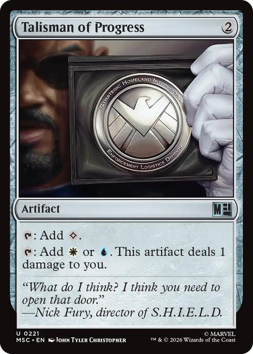Talisman of Progress (Surge Foil) [Marvel Super Heroes Commander]
