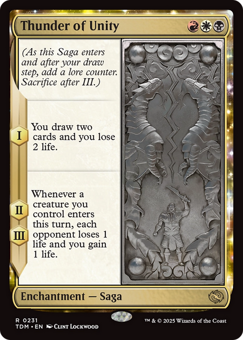 Thunder of Unity [Tarkir: Dragonstorm]