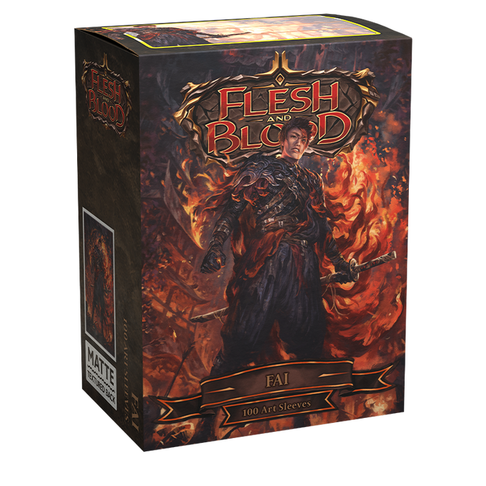 Dragon Shield: Standard 100ct Art Sleeves - Flesh and Blood (Fai)