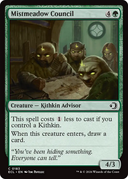 Mistmeadow Council [Lorwyn Eclipsed]