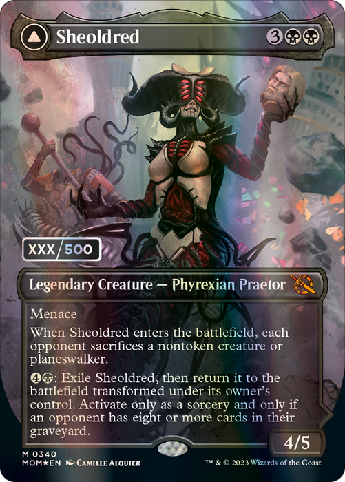 Sheoldred // The True Scriptures (Serialized) [March of the Machine]