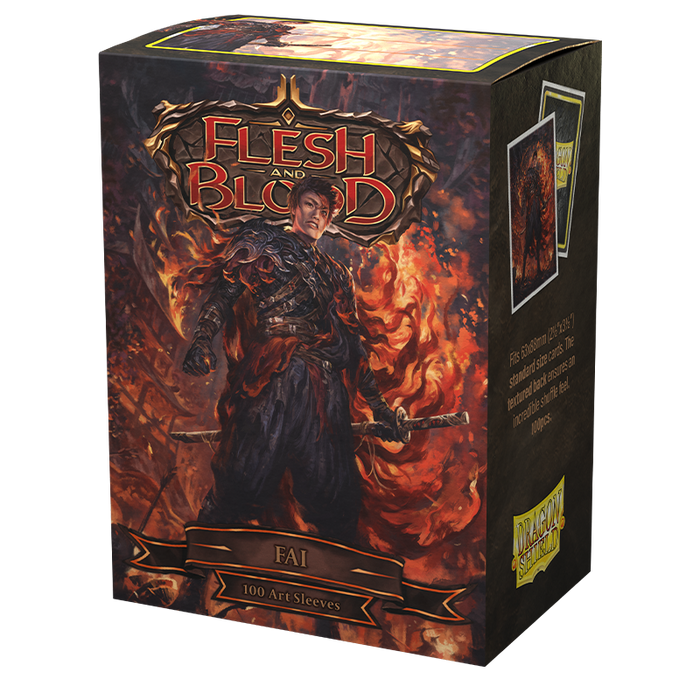 Dragon Shield: Standard 100ct Art Sleeves - Flesh and Blood (Fai)
