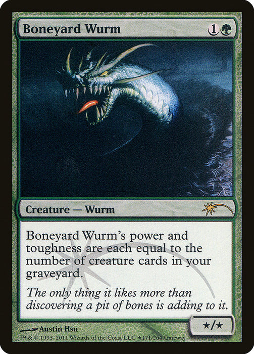 Boneyard Wurm [Wizards Play Network 2011]