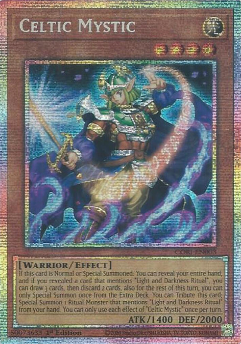 Celtic Mystic (Starlight Rare) [CORI-EN003] Starlight Rare
