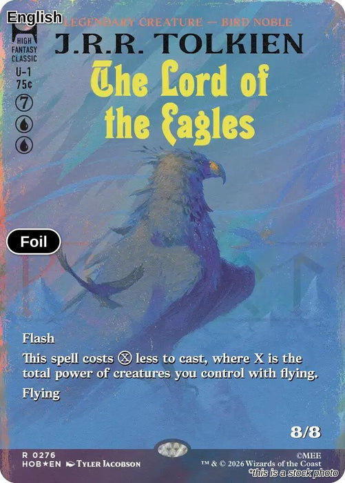 The Lord of the Eagles (Borderless) (Surge Foil)