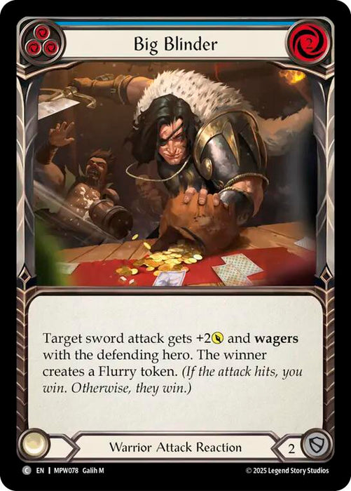 Big Blinder (Blue) [MPW078] (Mastery Pack Warrior)  Rainbow Foil