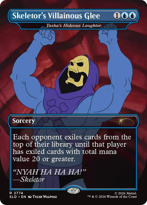 Skeletor's Villainous Glee - Tasha's Hideous Laughter [Secret Lair Drop Series]