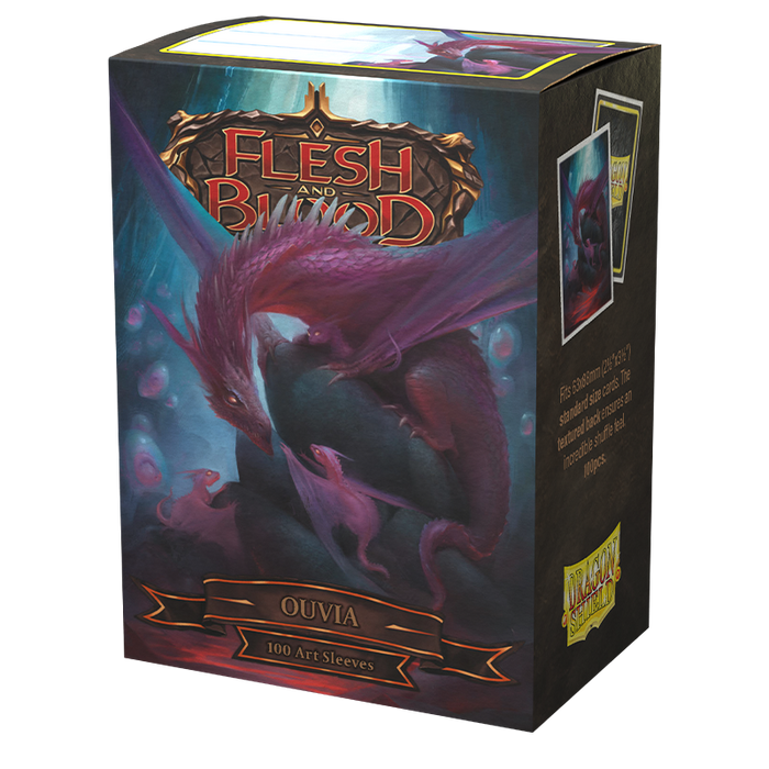 Dragon Shield: Standard 100ct Art Sleeves - Flesh and Blood (Ouvia)