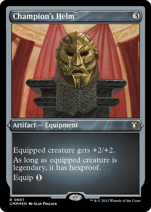 Champion's Helm (Foil Etched) [Commander Masters]